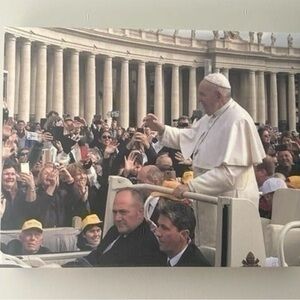Pope Francis Easter Mass Canvas